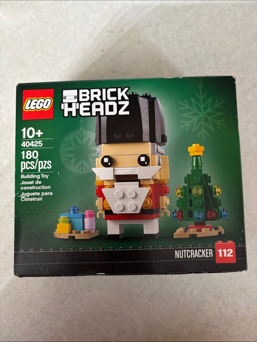Lego BrickHeadz Nutcracker Building Set - Green, Red, Black, White, Yellow